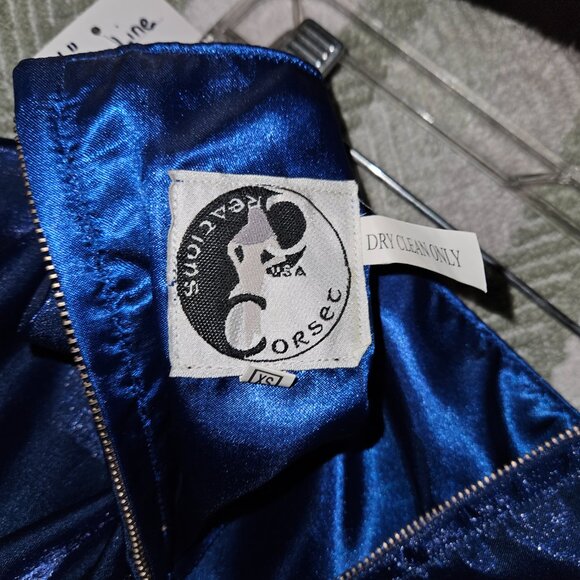 NWT Sailor Corset + FREE! Steel Boned 26" MED - Picture 9 of 16